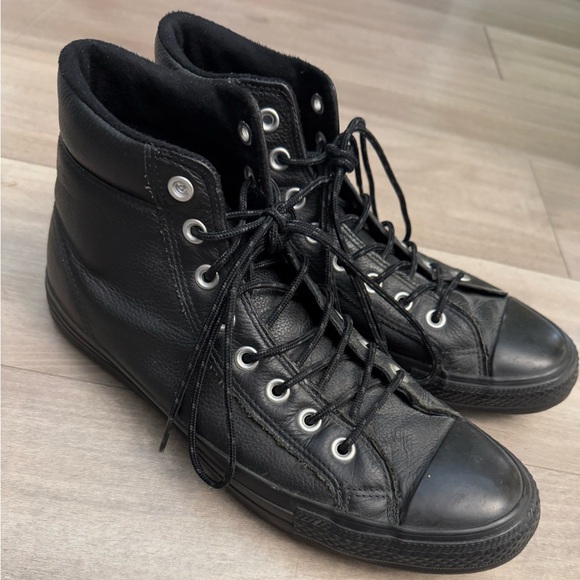 Converse leather chuck taylor sneakers - Picture 1 of 8